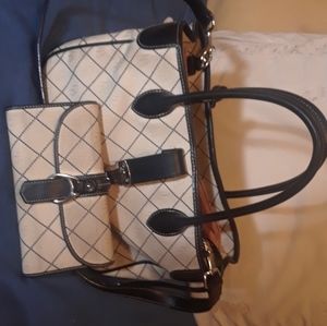 Vintage Dooney & Burke handbag and wallet